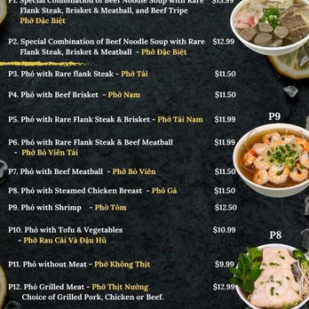 Pho Plus - Vietnamese Beef Noodle Soup Menu - Vietnamese Near Me - San Antonio, Texas