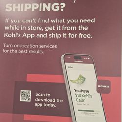 Kohl's - Free shipping?!!