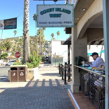 Coney Island West - Outside - Burgers Near Me - Avalon, California