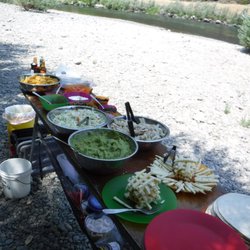 ROW Adventures - Lunch is ready!