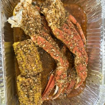 Bubbas Crab House - Crab legs with corn - Cajun/Creole Near Me - Rowland Heights, California