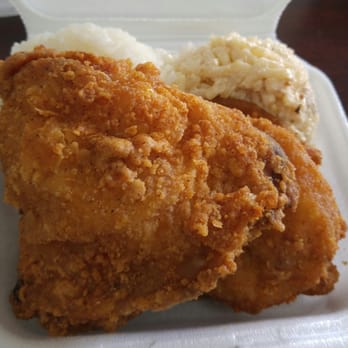 KJ's Local Grindz - Mini Fried Chicken Plate. - Chicken Shop Near Me - Kaneohe, Hawaii KJ's Local Grindz - Mini Fried Chicken Plate. - Chicken Shop Near Me - Kaneohe, Hawaii