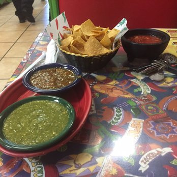 El Paso | Mexican Restaurant - Chips with tomatillo sauce and salsa verde. Avoid the salsa and order it with this instead. It is free! - Mexican Near Me - Woodbridge, Virginia