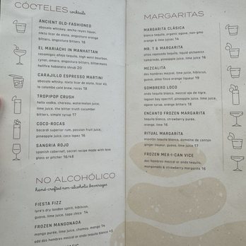 Centrico - Drinks - Mexican Near Me - Anaheim, California