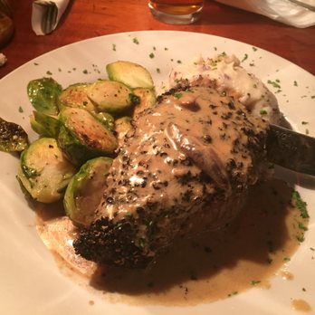 The Top - Black Pepper Crusted Steak - New American Near Me - Gainesville, Florida The Top - Black Pepper Crusted Steak - New American Near Me - Gainesville, Florida