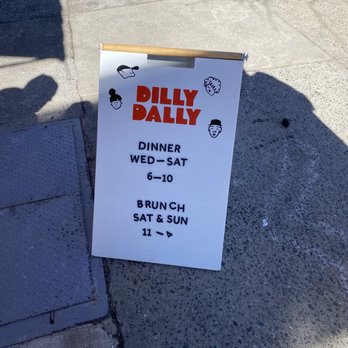 Dilly Dally - Sandwich board - New American Near Me - Brooklyn, New York