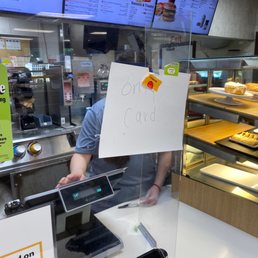 Drive thru moving super slow so I came in.  No sweet tea and they have no change?  What's up with McDonalds.  20 min for a hamburger