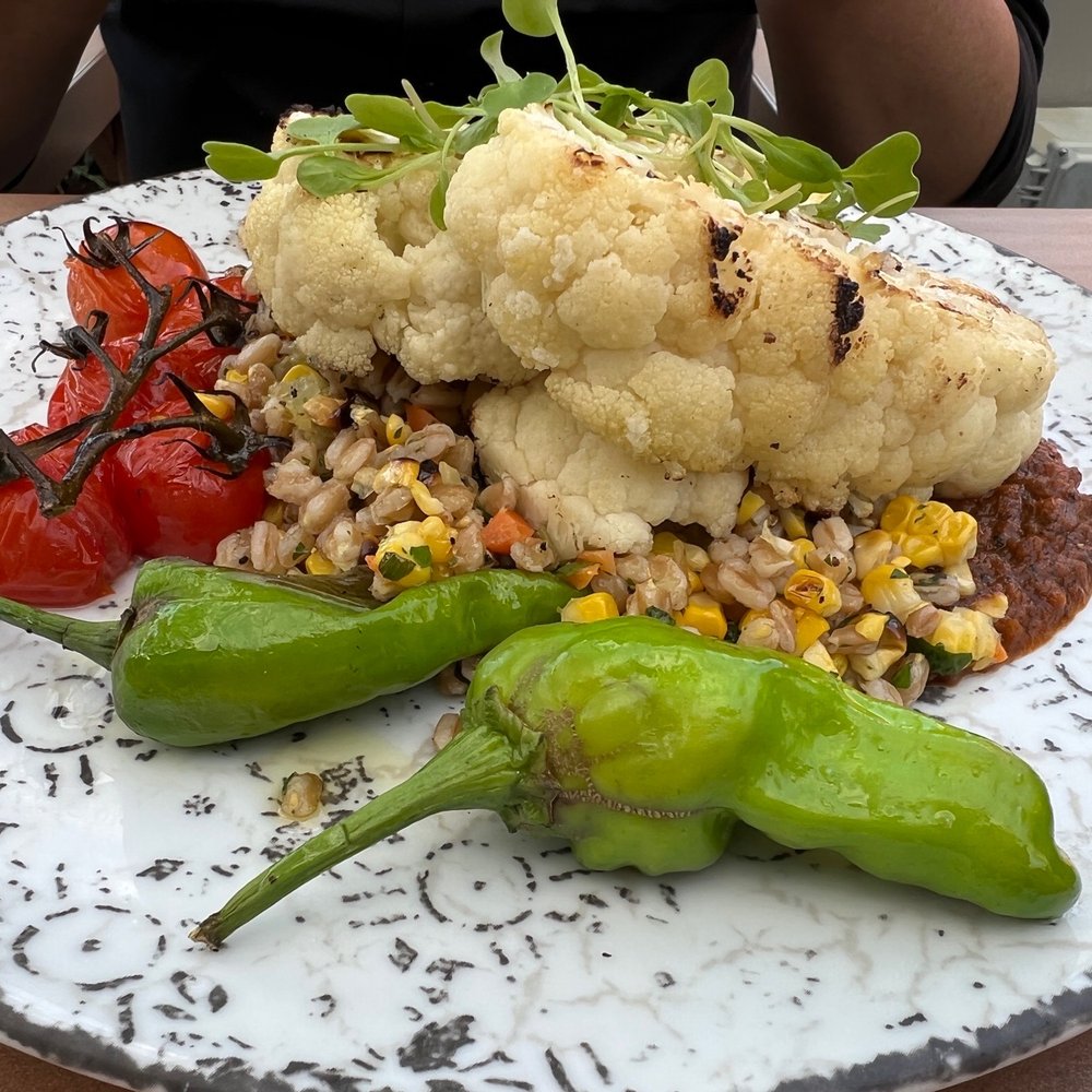 Bigfire - Cauliflower steak - American Near Me - Orlando, Florida Bigfire - Cauliflower steak - American Near Me - Orlando, Florida