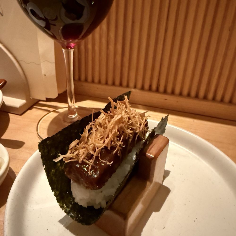 Nami Nori - Eggplant (looks & tastes like beef!) - Sushi Bars Near Me - Brooklyn, New York Nami Nori - Eggplant (looks & tastes like beef!) - Sushi Bars Near Me - Brooklyn, New York