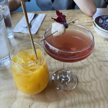 Rukdiew Cafe - Mango juice & lychee cocktail - Thai Near Me - Portland, Oregon Rukdiew Cafe - Mango juice & lychee cocktail - Thai Near Me - Portland, Oregon