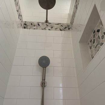Agapé Home Services - Inside of shower. - General Contractors Near Me - Carrollton, Texas