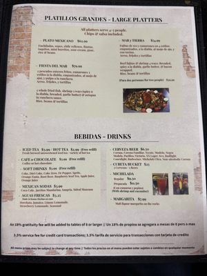Menu photo 2 El Pueblito Restaurant Santa Maria, CA Menu photo 2 El Pueblito Restaurant Santa Maria, CA