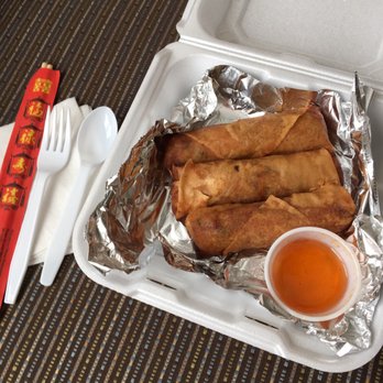 Langley Thai Cuisine - Thai Thai Spring Roll....super crispy and yummy!! - Thai Near Me - Hampton, Virginia