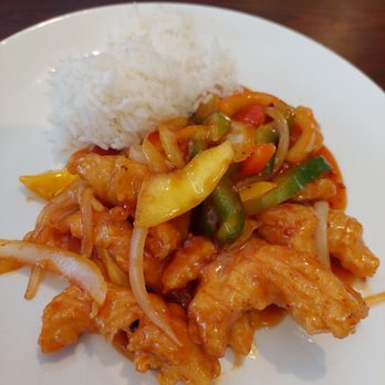 Hong Kong Restaurant - Thai Mango chicken lunch special - Chinese Near Me - Winder, Georgia