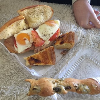 Gran Milan - Breakfast sandwich, Bacon and Cheese Brioche and Olive Stick will all have me coming back for more! - Pizza Near Me - Richmond, California