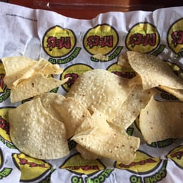 Yes, this is all the chips I got with my order. And yes, they had been cooked in oil that was too old, and were dripping grease Yes, this is all the chips I got with my order. And yes, they had been cooked in oil that was too old, and were dripping grease