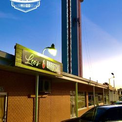 Leo’s Barbecue - Think barbecue look at the citrus tower!!!!!