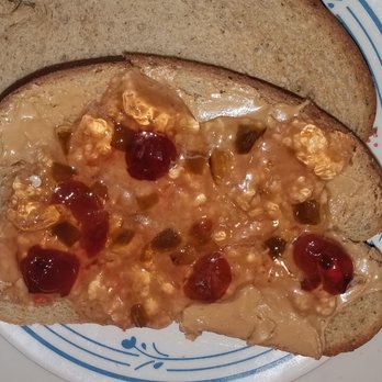 Simply Jam - Peanut butter and cherry jalapeno jam sandwich - Specialty Food Near Me - Barkhamsted, Connecticut
