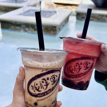 Half & Half Tea Express - House Milk Tea with Boba - Coffee & Tea Near Me - Rowland Heights, California Half & Half Tea Express - House Milk Tea with Boba - Coffee & Tea Near Me - Rowland Heights, California