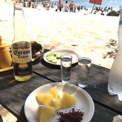 playa manzanillo - Beers! Shots of mezcal!