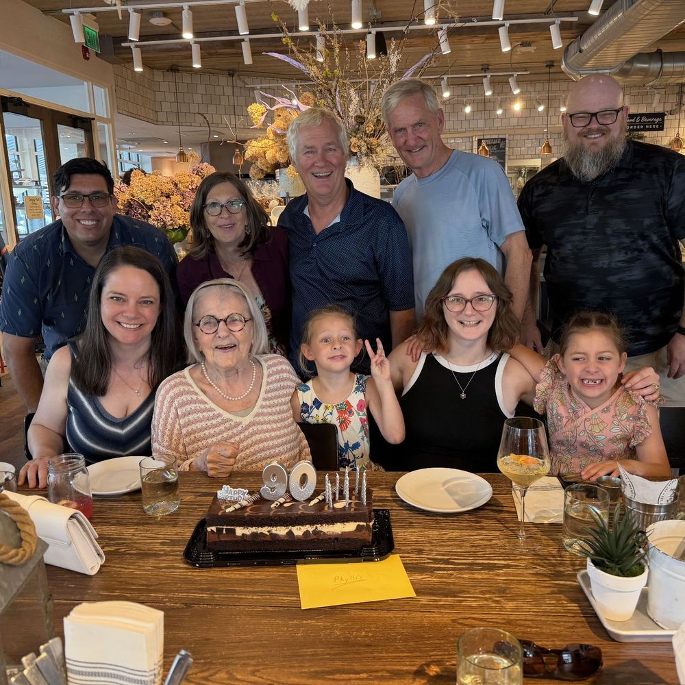 Grandma's 99th! Great for larger groups. Grandma's 99th! Great for larger groups.