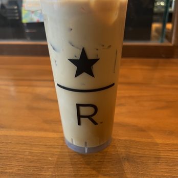 Starbucks - Iced Hazelnut Bianco Latte - Coffee & Tea Near Me - Dallas, Texas Starbucks - Iced Hazelnut Bianco Latte - Coffee & Tea Near Me - Dallas, Texas