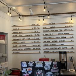 Purpose Coffee - Menu