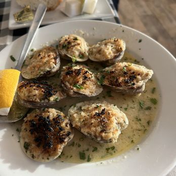 Charred Brick Oven - Baked Clams - Pizza Near Me - Seaford, New York Charred Brick Oven - Baked Clams - Pizza Near Me - Seaford, New York