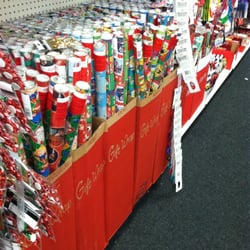 Dollar Tree - Christmas wrapping paper and bags