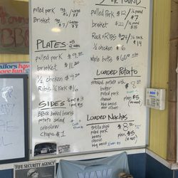 Lantana Lucy's BBQ - Menu