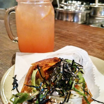 mokbar - Scallion Pancake.......all kinds of deliciousness in a wrap! So good! - Korean Near Me - New York, New York mokbar - Scallion Pancake.......all kinds of deliciousness in a wrap! So good! - Korean Near Me - New York, New York