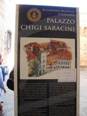 Palazzo Chigi Saracini by null