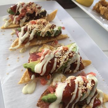U-Tiki Beach - Tuna Tostada - Seafood Near Me - Jupiter, Florida U-Tiki Beach - Tuna Tostada - Seafood Near Me - Jupiter, Florida