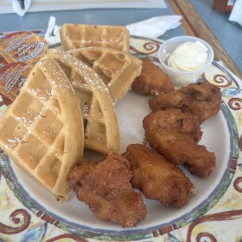 MontClair Family Restaurant - Waffle & Wings Breakfast Menu (my favorite ever!) - New American Near Me - Dumfries, Virginia