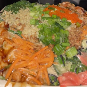 The Poke Company - Large Spicy Tuna/Spica Salmon Bowl - Poke Near Me - Boynton Beach, Florida