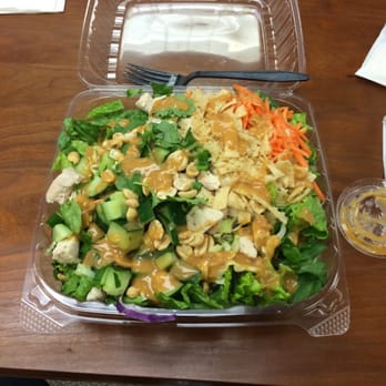 Aloha Salads - Satay Salad! - Sandwiches Near Me - Kapolei, Hawaii