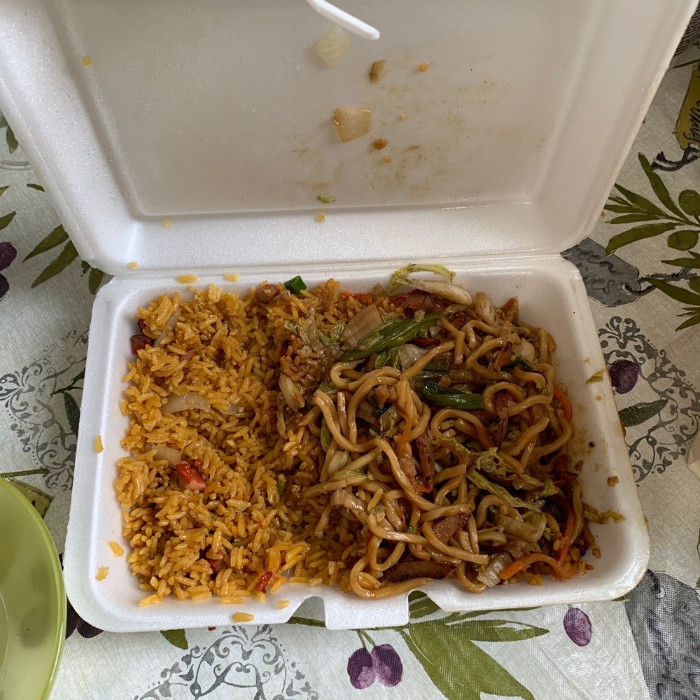 Great Wall Chinese Restaurant - Lunch special roast pork lo mien and fried rice. - Chinese Near Me - Toms River, New Jersey