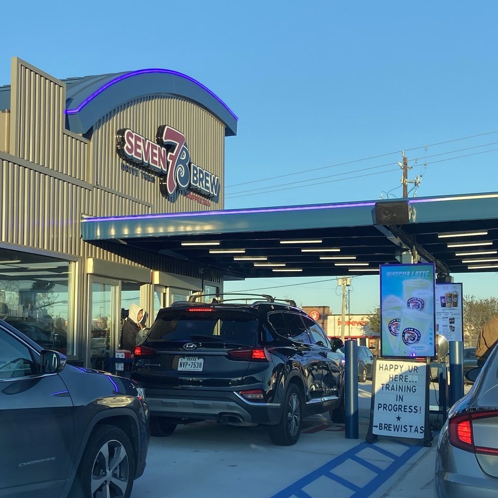 7 Brew Coffee - First day 1/6/25 - Coffee & Tea Near Me - Webster, Texas
