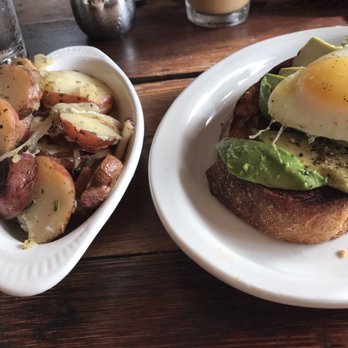 Toast - Lyonnaise potatoes and avocado toast - Breakfast & Brunch Near Me - New Orleans, Louisiana Toast - Lyonnaise potatoes and avocado toast - Breakfast & Brunch Near Me - New Orleans, Louisiana