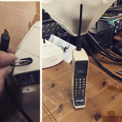 Mobile Rescue Ridgefield - Newer does not always mean better . Here at Mobile Rescue we repair any device no matter how out dated it is . #brickphone #1980s