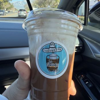 La Garrafa - Abuelita iced coffee latte - Ice Cream & Frozen Yogurt Near Me - Ontario, California La Garrafa - Abuelita iced coffee latte - Ice Cream & Frozen Yogurt Near Me - Ontario, California