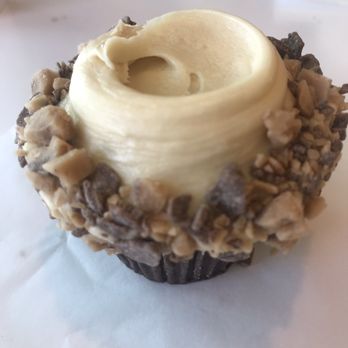 Frosted Cupcakery - Chocolate Toffee Cupcake - Bakeries Near Me - Long Beach, California
