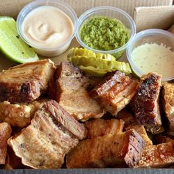Fat Arnie's Sandwich Shop - Pork Belly Chicharron  @ColumbusFoodDude