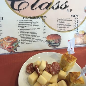 Class Cerdanya - Tapa de cortesía - Sandwiches Near Me - Puigcerda, GI