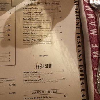 Pink Mamma - Menu - Steakhouses Near Me - Paris, 75