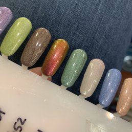 Some of the gel options Some of the gel options