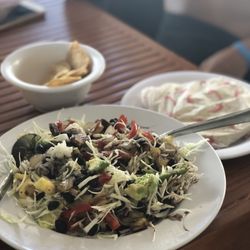 Ah Barbaro Taqueria - Veggie bowl. Ask for no cream, no cheese to make it vegan. Bowl is 100 peso, avocado additional 15 pesos