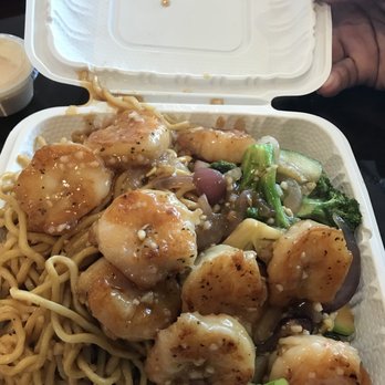 Sakura Hibachi and Poke - Shrimp hibachi with noodles - Japanese Near Me - Kettering, Maryland Sakura Hibachi and Poke - Shrimp hibachi with noodles - Japanese Near Me - Kettering, Maryland