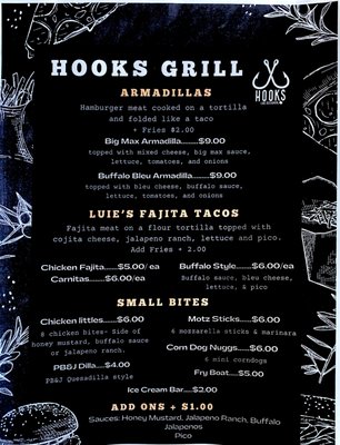 Menu photo 1 Hooks Bar Buchanan Dam, TX