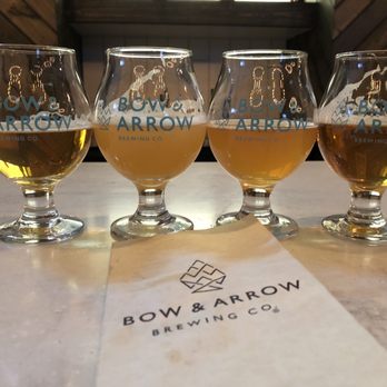 Bow & Arrow Brewing - A flight of beers! - Breweries Near Me - Albuquerque, New Mexico